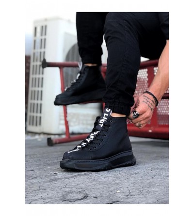 Wagoon WG03 Kömür Şerit Yarım Bilek Bot Wagoon WG03 Kömür Şerit Yarım Bilek Bot