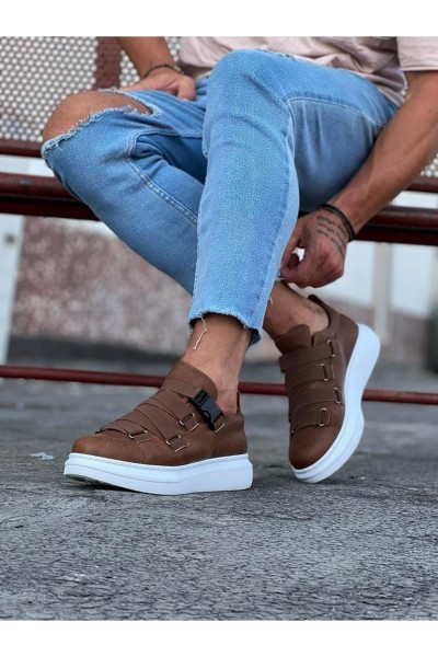 Wagoon WG033 Taba Erkek Yüksek Taban Ayakkabı Wagoon WG033 Taba Erkek Yüksek Taban Ayakkabı