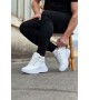 Wagoon WG035 Beyaz Yüksek Taban Yarım Bilek Bot Wagoon WG035 Beyaz Yüksek Taban Yarım Bilek Bot