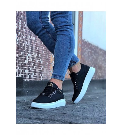 Wagoon WG047 Siyah Erkek Casual Ayakkabı Wagoon WG047 Siyah Erkek Casual Ayakkabı