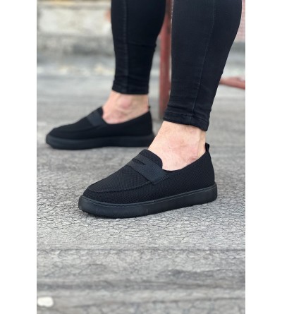 Wagoon WG061 Kömür Triko Babet Erkek Casual Ayakkabı