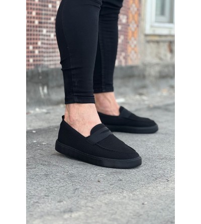 Wagoon WG061 Kömür Triko Babet Erkek Casual Ayakkabı