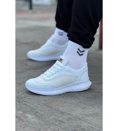 Wagoon WG062 Beyaz Triko Erkek Spor Ayakkabı Wagoon WG062 Beyaz Triko Erkek Spor Ayakkabı