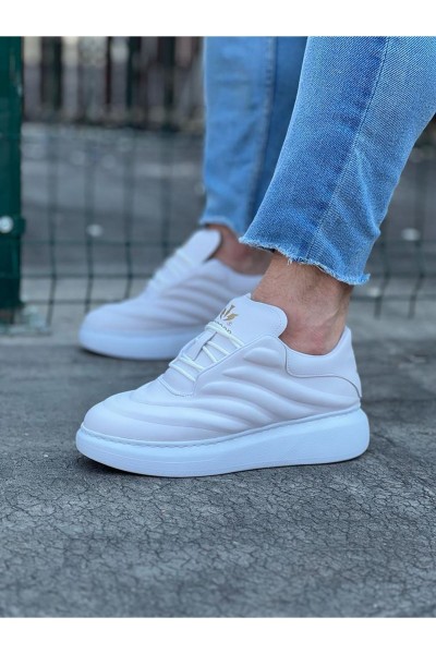 Wagoon WG094 Beyaz Cilt Erkek Casual Ayakkabı Wagoon WG094 Beyaz Cilt Erkek Casual Ayakkabı