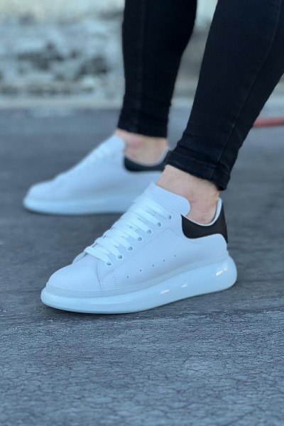 Wagoon WG095 Beyaz Siyah Erkek Casual Ayakkabı Wagoon WG095 Beyaz Siyah Erkek Casual Ayakkabı