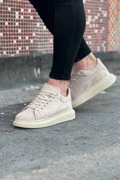 Wagoon WG096 Bej Süet Günlük Erkek Casual Ayakkabı Wagoon WG096 Bej Süet Günlük Erkek Casual Ayakkabı