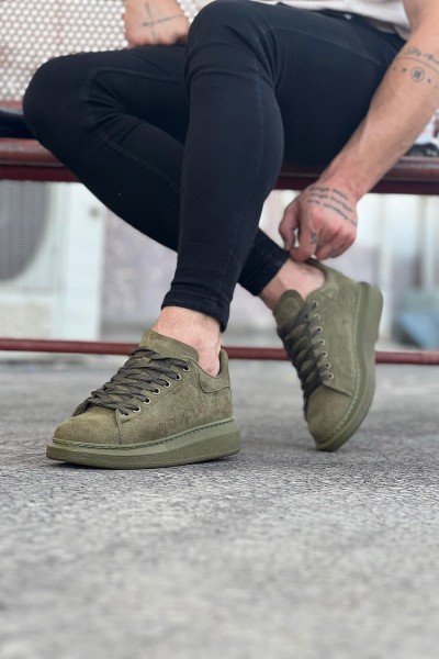Wagoon WG096 Haki Süet Günlük Erkek Casual Ayakkabı Wagoon WG096 Haki Süet Günlük Erkek Casual Ayakkabı