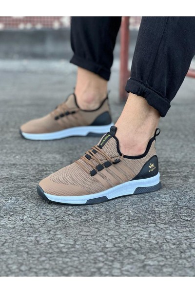 Wagoon WG103 Taba Triko Erkek Spor Ayakkabı Wagoon WG103 Taba Triko Erkek Spor Ayakkabı