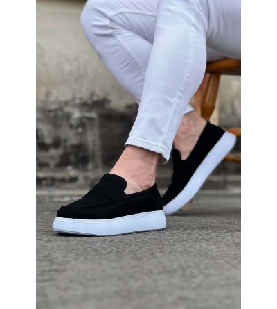 Wagoon WG161 Siyah Süet Erkek Casual Ayakkabı Wagoon WG161 Siyah Süet Erkek Casual Ayakkabı