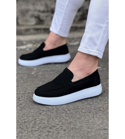 Wagoon WG161 Siyah Süet Erkek Casual Ayakkabı Wagoon WG161 Siyah Süet Erkek Casual Ayakkabı