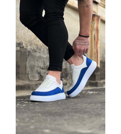 Wagoon WG162 Beyaz Sax Ortopedik Taban Erkek Casual Ayakkabı Wagoon WG162 Beyaz Sax Ortopedik Taban Erkek Casual Ayakkabı