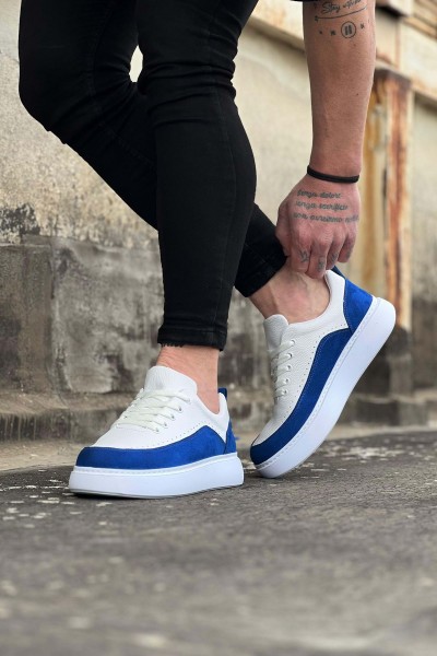 Wagoon WG162 Beyaz Sax Ortopedik Taban Erkek Casual Ayakkabı