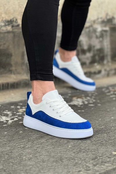 Wagoon WG162 Beyaz Sax Ortopedik Taban Erkek Casual Ayakkabı Wagoon WG162 Beyaz Sax Ortopedik Taban Erkek Casual Ayakkabı