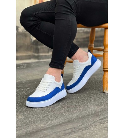 Wagoon WG162 Beyaz Sax Ortopedik Taban Erkek Casual Ayakkabı Wagoon WG162 Beyaz Sax Ortopedik Taban Erkek Casual Ayakkabı