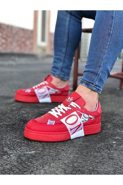 Wagoon WG202 Kırmızı Erkek Günlük Ayakkabı Wagoon WG202 Kırmızı Erkek Günlük Ayakkabı