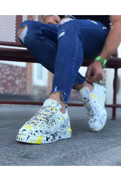 Wagoon WG501 Sarı Renkli Erkek Casual Ayakkabı Wagoon WG501 Sarı Renkli Erkek Casual Ayakkabı