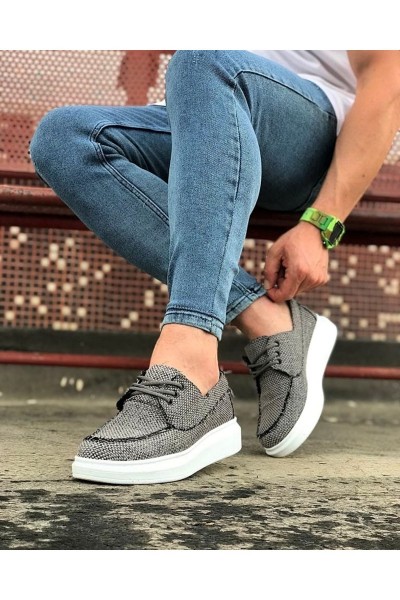 Wagoon WG503 Gri Erkek Günlük Ayakkabı Wagoon WG503 Gri Erkek Günlük Ayakkabı