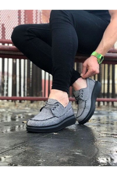 Wagoon WG503 Gri Kömür Erkek Günlük Ayakkabı Wagoon WG503 Gri Kömür Erkek Günlük Ayakkabı