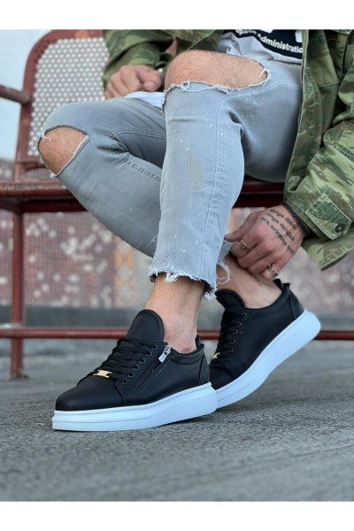 Wagoon WG504 Siyah Erkek Günlük Ayakkabı Wagoon WG504 Siyah Erkek Günlük Ayakkabı