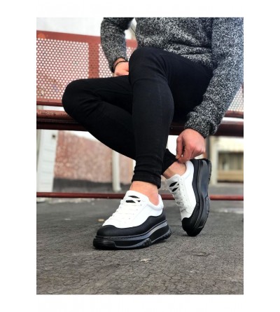 Wagoon WG507 Kömür Beyaz Erkek Ayakkabı Wagoon WG507 Kömür Beyaz Erkek Ayakkabı