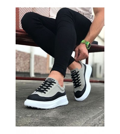 Wagoon WG507 Siyah Gri Erkek Ayakkabı Wagoon WG507 Siyah Gri Erkek Ayakkabı