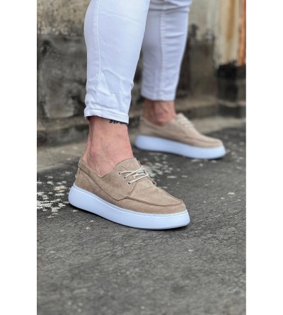 Wagoon WG508 Bej Süet Ortopedik Taban Erkek Casual Ayakkabı Wagoon WG508 Bej Süet Ortopedik Taban Erkek Casual Ayakkabı