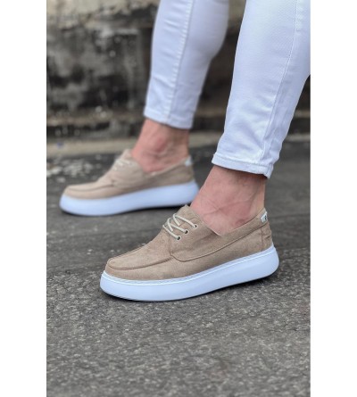 Wagoon WG508 Bej Süet Ortopedik Taban Erkek Casual Ayakkabı Wagoon WG508 Bej Süet Ortopedik Taban Erkek Casual Ayakkabı