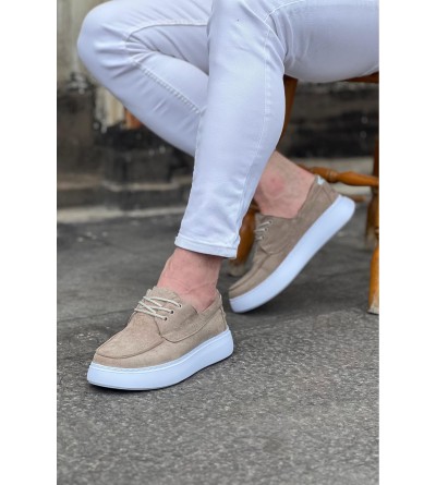 Wagoon WG508 Bej Süet Ortopedik Taban Erkek Casual Ayakkabı Wagoon WG508 Bej Süet Ortopedik Taban Erkek Casual Ayakkabı