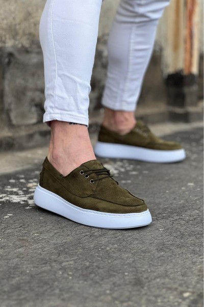 Wagoon WG508 Haki Süet Ortopedik Taban Erkek Casual Ayakkabı Wagoon WG508 Haki Süet Ortopedik Taban Erkek Casual Ayakkabı