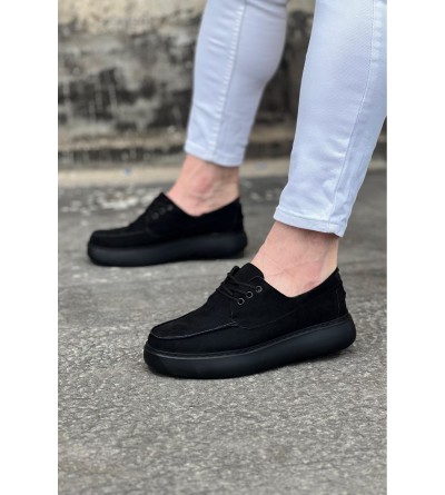 Wagoon WG508 Kömür Süet Ortopedik Taban Erkek Casual Ayakkabı