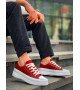 KB-CX-3 Kuback Kısa Bordo Keten Beyaz Yüksek Taban Spor Ayakkabı KB-CX-3 Kuback Kısa Bordo Keten Beyaz Yüksek Taban Spor Ayakkabı
