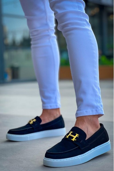 KB-027 Kuback Bağcıksız Siyah Süet H Günlük Erkek Ayakkabı KB-027 Kuback Bağcıksız Siyah Süet H Günlük Erkek Ayakkabı