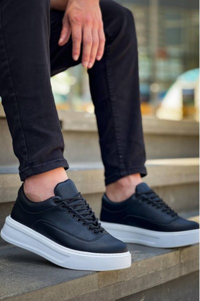 KB-005 Kuback Siyah Cilt Bağcıklı Günlük Erkek Ayakkabı KB-005 Kuback Siyah Cilt Bağcıklı Günlük Erkek Ayakkabı