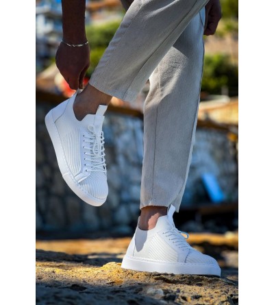 KB-112 Kuback Beyaz Triko Bağcıklı Günlük Erkek Ayakkabı KB-112 Kuback Beyaz Triko Bağcıklı Günlük Erkek Ayakkabı
