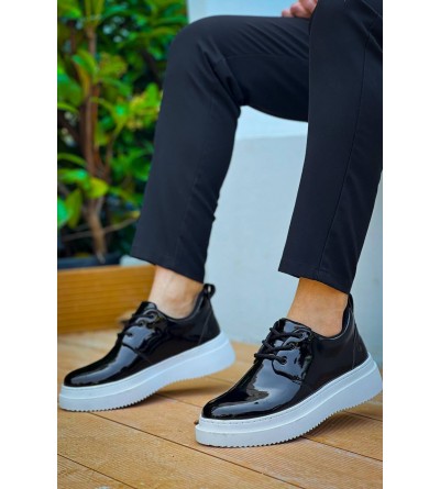 KB-X3 Kuback Siyah Rugan Bağcıklı Günlük Erkek Ayakkabı KB-X3 Kuback Siyah Rugan Bağcıklı Günlük Erkek Ayakkabı