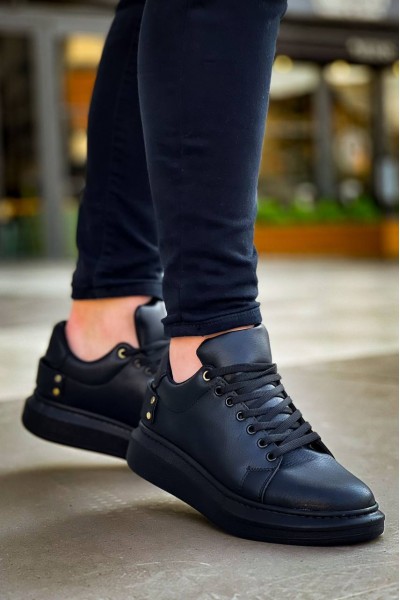 KB047  Kuback Kömür Cilt Günlük Erkek  Ayakkabı