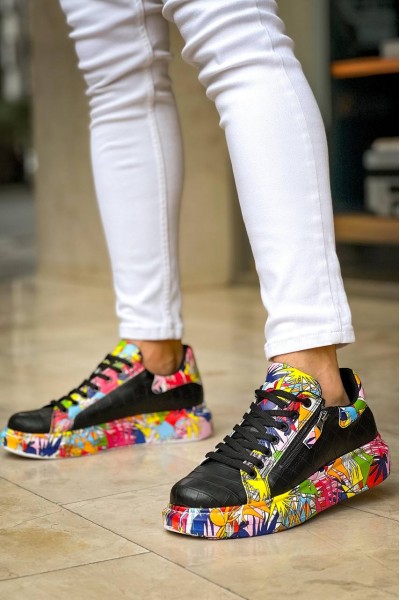 KB-02 Kuback Bağcıklı Crocodile Siyah Kırmızı Günlük Erkek Ayakkabı KB-02 Kuback Bağcıklı Crocodile Siyah Kırmızı Günlük Erkek Ayakkabı