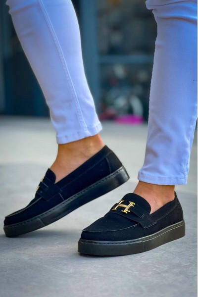 KB-027 Kuback Bağcıksız Kömür Süet H Günlük Erkek Ayakkabı KB-027 Kuback Bağcıksız Kömür Süet H Günlük Erkek Ayakkabı