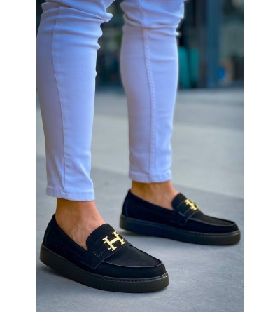 KB-027 Kuback Bağcıksız Kömür Süet H Günlük Erkek Ayakkabı KB-027 Kuback Bağcıksız Kömür Süet H Günlük Erkek Ayakkabı