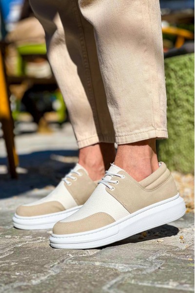 KB-042 Kuback Bağcıklı Bej Günlük Erkek Ayakkabı KB-042 Kuback Bağcıklı Bej Günlük Erkek Ayakkabı