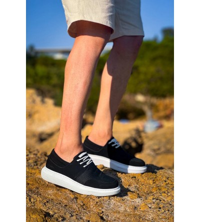 KB-042  Kuback Bağcıklı Siyah Günlük Erkek Ayakkabı