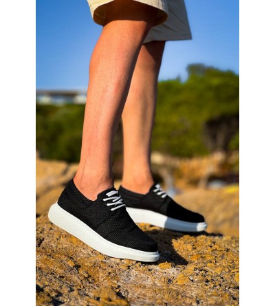 KB-042  Kuback Bağcıklı Siyah Günlük Erkek Ayakkabı