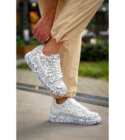 KB-X500 Kuback Beyaz Emoji Bağcıklı Günlük Erkek Ayakkabı KB-X500 Kuback Beyaz Emoji Bağcıklı Günlük Erkek Ayakkabı