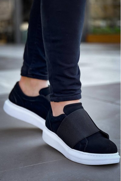 KB-040 Kuback Siyah Süet Lastikli Günlük Erkek Ayakkabı KB-040 Kuback Siyah Süet Lastikli Günlük Erkek Ayakkabı