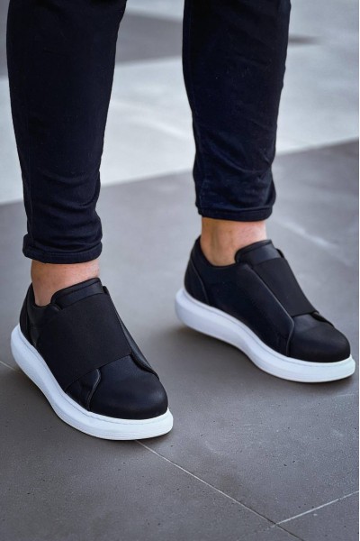 KB-040 Kuback Siyah Cilt Lastikli Günlük Erkek Ayakkabı KB-040 Kuback Siyah Cilt Lastikli Günlük Erkek Ayakkabı