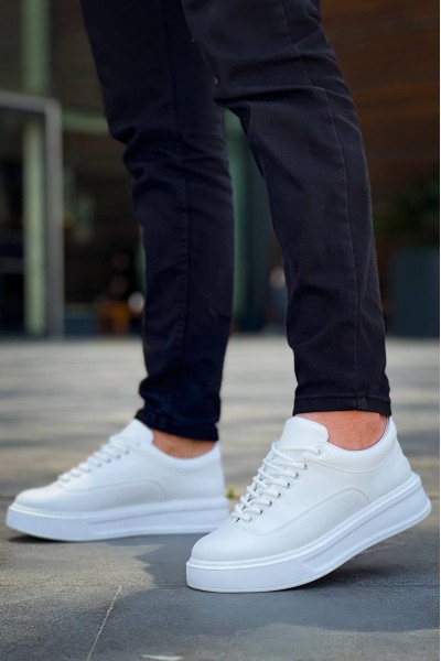 KB-005 Kuback Beyaz Cilt Bağcıklı Günlük Erkek Ayakkabı KB-005 Kuback Beyaz Cilt Bağcıklı Günlük Erkek Ayakkabı