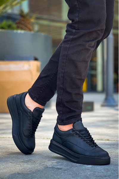 KB-005 Kuback Siyah Cilt Siyah Taban Bağcıklı Günlük Erkek Ayakkabı KB-005 Kuback Siyah Cilt Siyah Taban Bağcıklı Günlük Erkek Ayakkabı