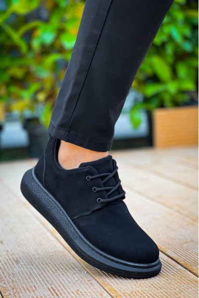 KB-003 Kuback Siyah Süet Siyah Taban Bağcıklı Günlük Erkek Ayakkabı KB-003 Kuback Siyah Süet Siyah Taban Bağcıklı Günlük Erkek Ayakkabı