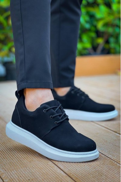 KB-003 Kuback Siyah Süet Bağcıklı Günlük Erkek Ayakkabı KB-003 Kuback Siyah Süet Bağcıklı Günlük Erkek Ayakkabı