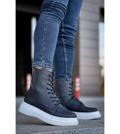 KB-0991 Kuback Siyah Cilt Yüksek Taban Bağcıklı Postal Bot KB-0991 Kuback Siyah Cilt Yüksek Taban Bağcıklı Postal Bot